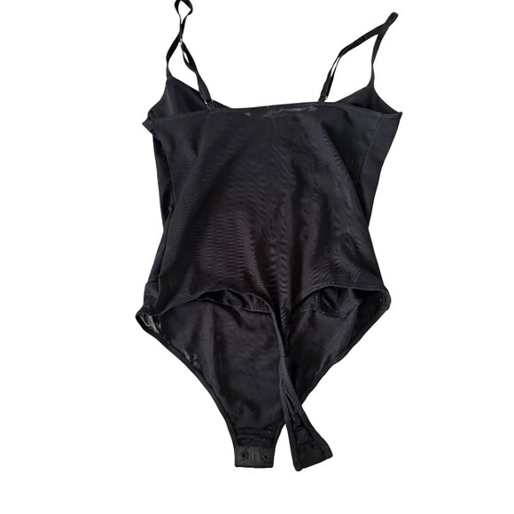 FREE PEOPLE Black Mesh Corseted Bodysuit Size XS - Picture 3 of 9